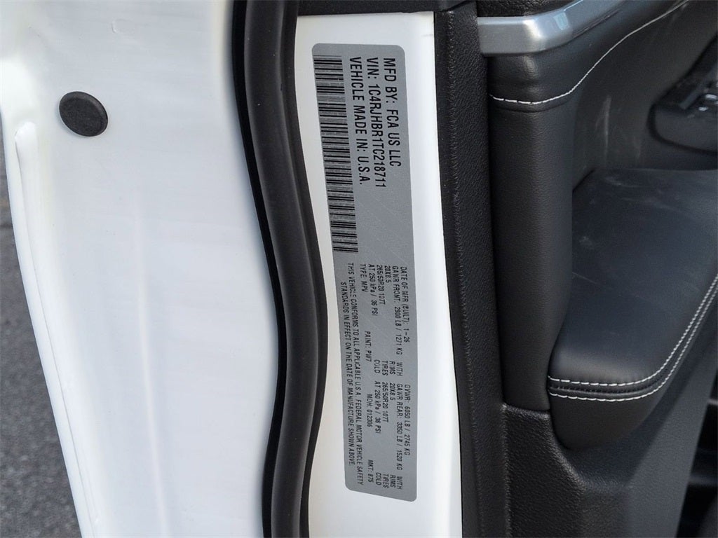 2026 Jeep Grand Cherokee GRAND CHEROKEE LIMITED RESERVE 4X4