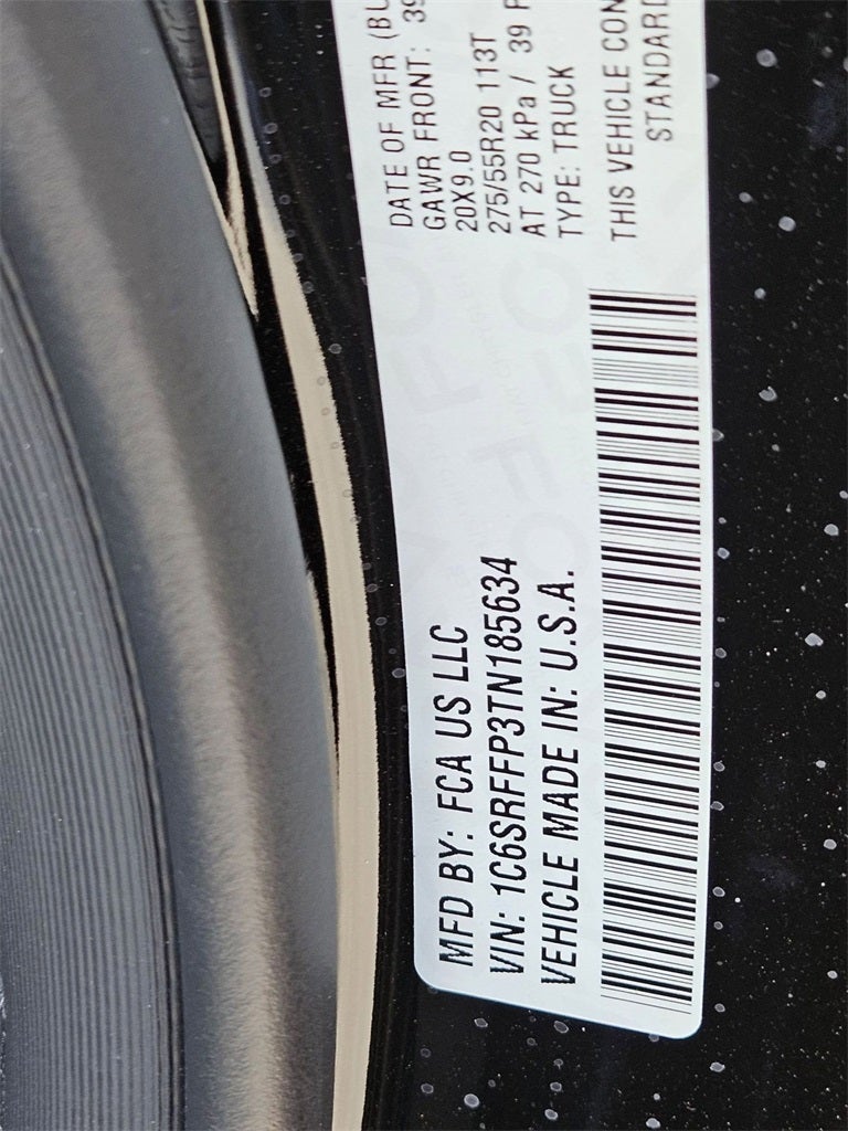 2026 RAM Ram 1500 RAM 1500 BIG HORN CREW CAB 4X4 5'7' BOX