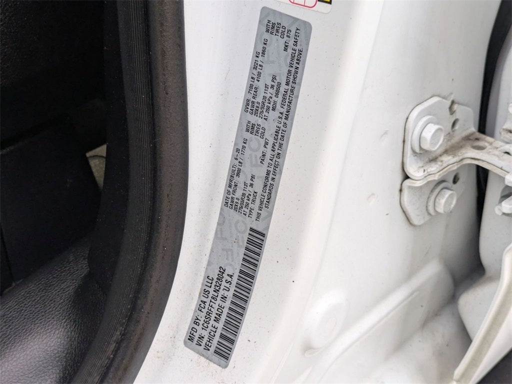 2020 RAM 1500 Big Horn Crew Cab 4x4 5'7' Box