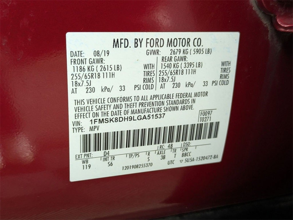 2020 Ford Explorer XLT