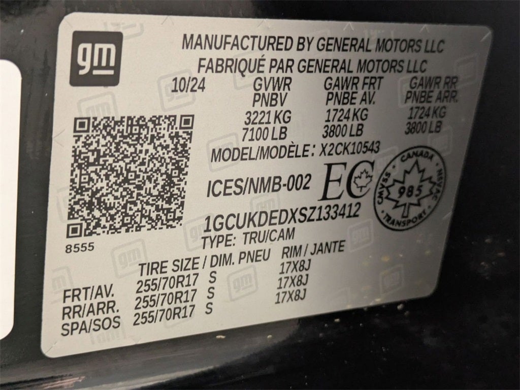 2025 Chevrolet Silverado 1500 4WD LT