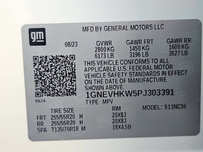 2023 Chevrolet Traverse AWD LT Leather