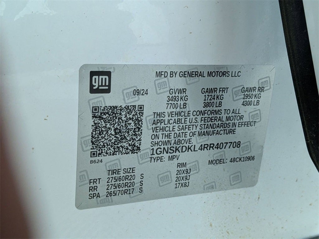 2024 Chevrolet Suburban 4WD Z71