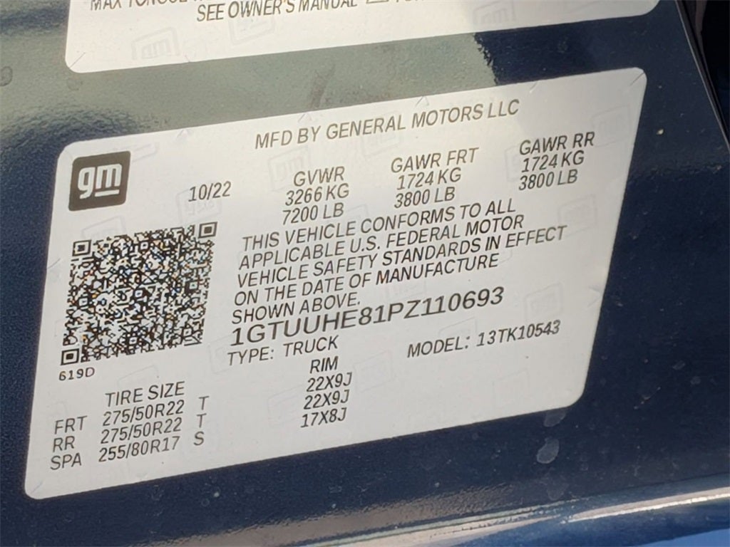 2023 GMC Sierra 1500 4WD Crew Cab Short Box Denali Ultimate