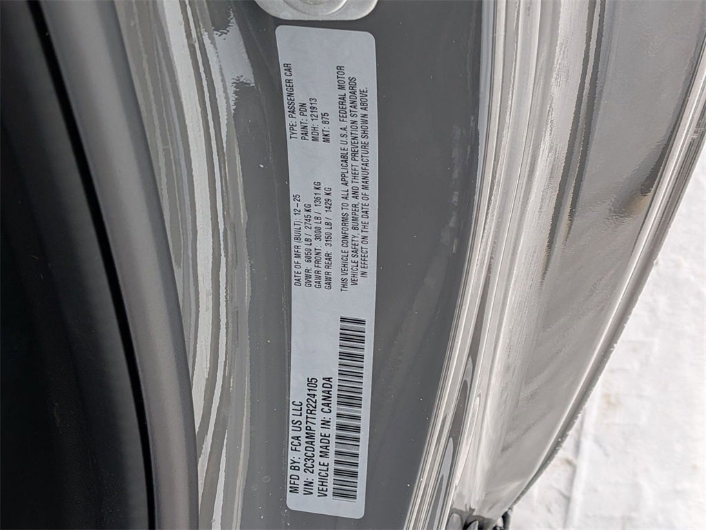 2026 Dodge Charger CHARGER SCAT PACK PLUS 2-DOOR AWD