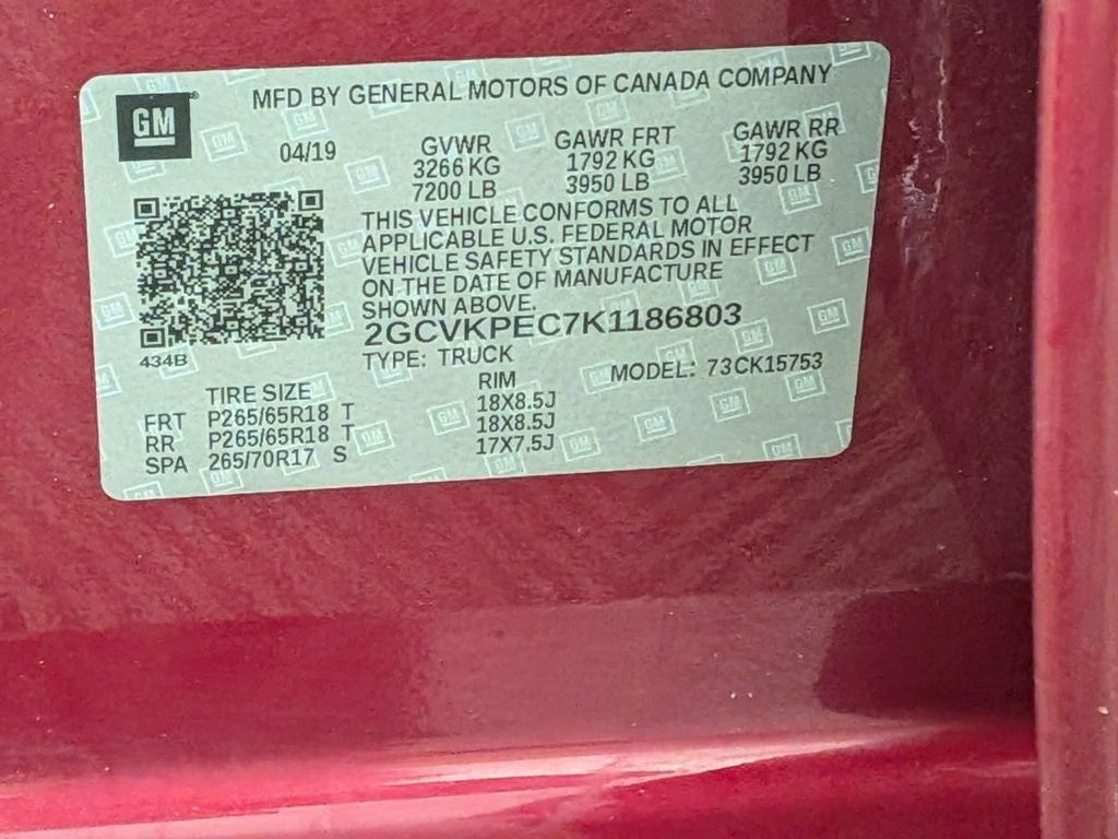 2019 Chevrolet Silverado 1500 LD LT