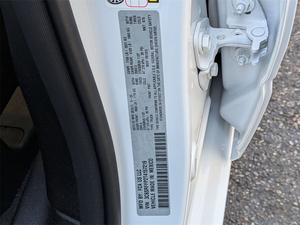 2026 RAM Ram 1500 RAM 1500 BIG HORN CREW CAB 4X4 5'7' BOX