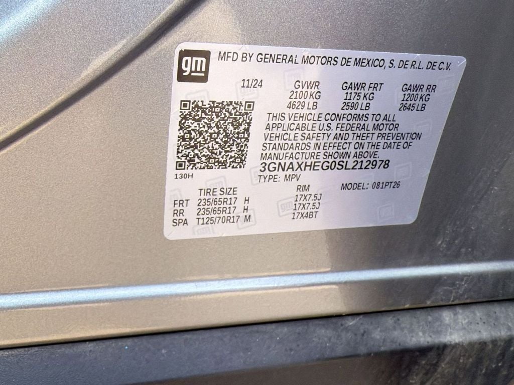 2025 Chevrolet Equinox LT