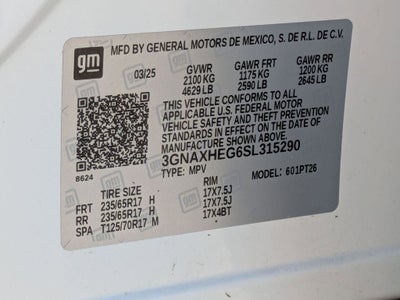 2025 Chevrolet Equinox FWD LT
