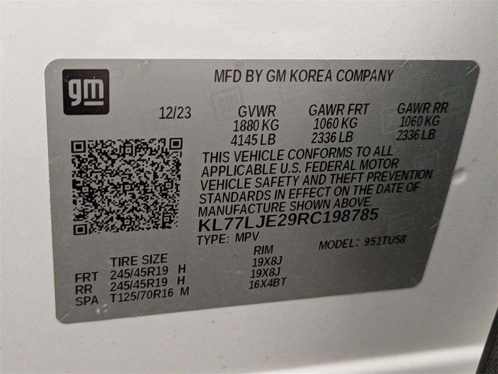 2024 Chevrolet Trax FWD 2RS