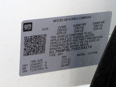 2025 Chevrolet Trailblazer FWD LT