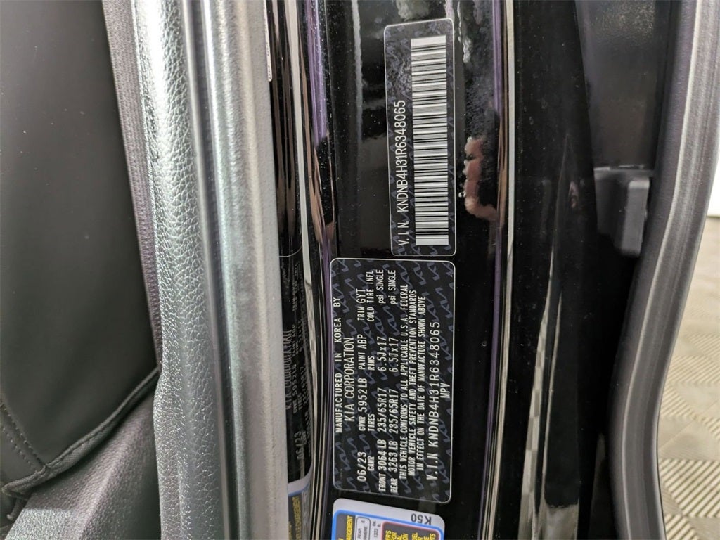 2024 Kia Carnival MPV LX Seat Package