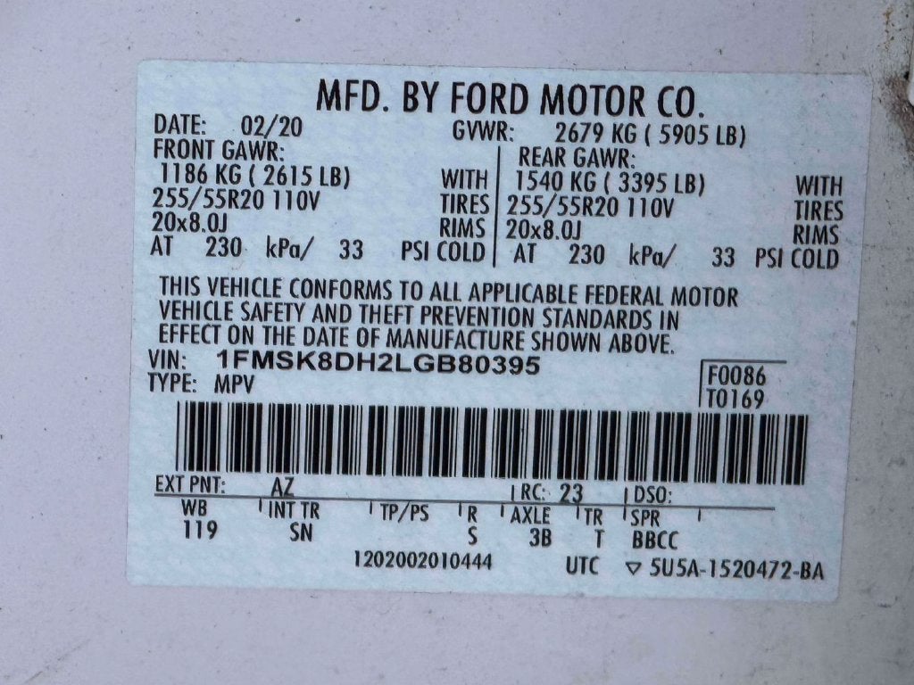 2020 Ford Explorer XLT