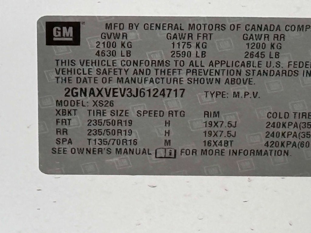 2018 Chevrolet Equinox Premier