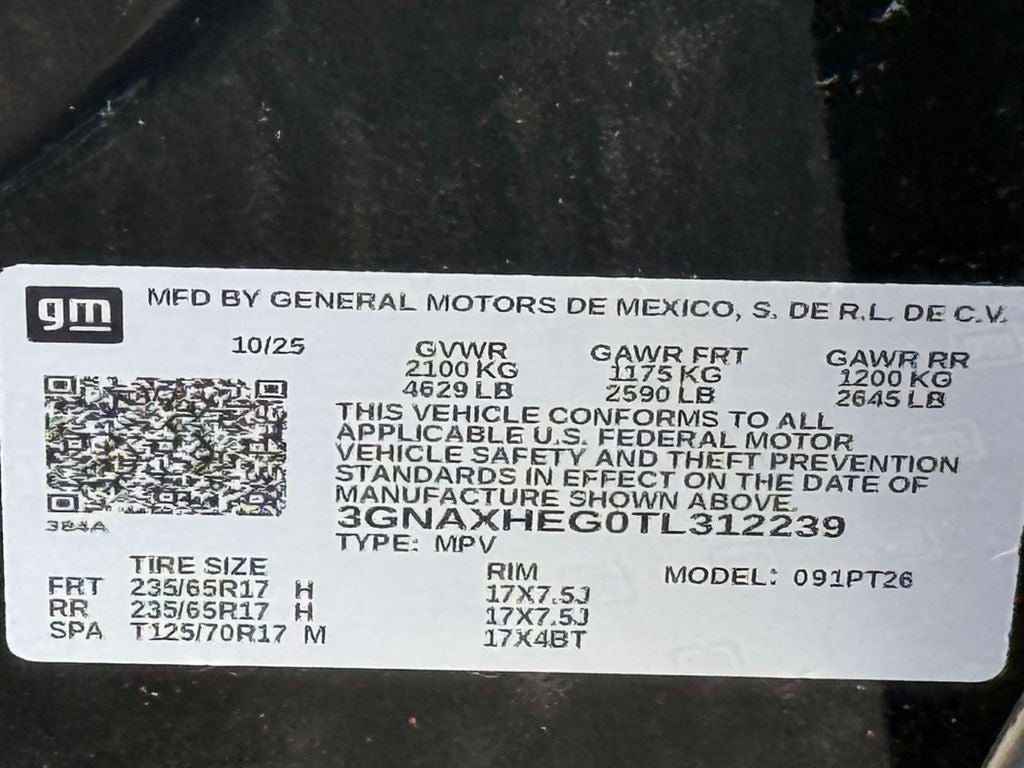 2026 Chevrolet Equinox LT