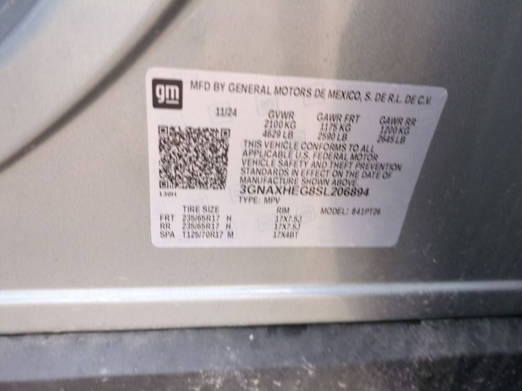 2025 Chevrolet Equinox LT