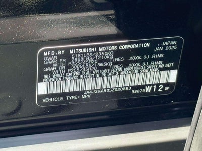 2025 Mitsubishi Outlander SE
