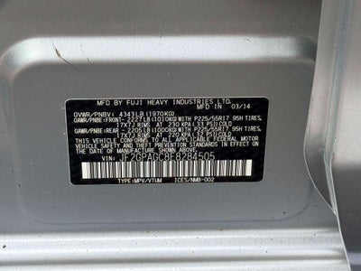 2014 Subaru XV Crosstrek 2.0i Limited