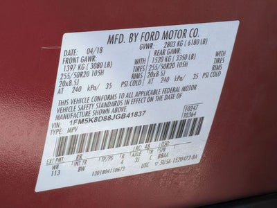 2018 Ford Explorer XLT