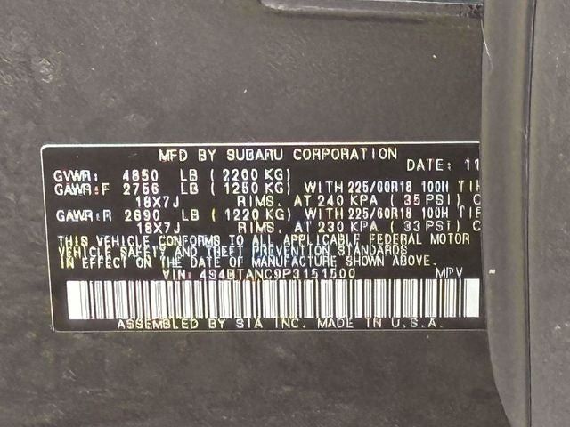 2023 Subaru Outback Limited