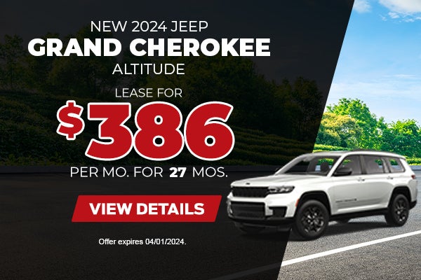 New 2024 Jeep Grand Cherokee ALTITUDE