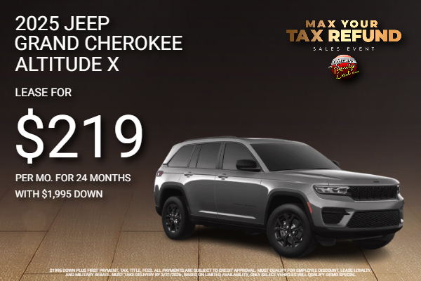 2025 Jeep Grand Cherokee Altitude X